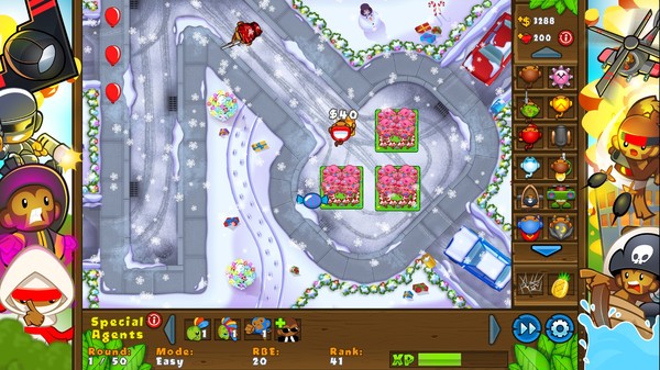 скриншот Bloons TD 5 - Candy Banana Farm Skin 1