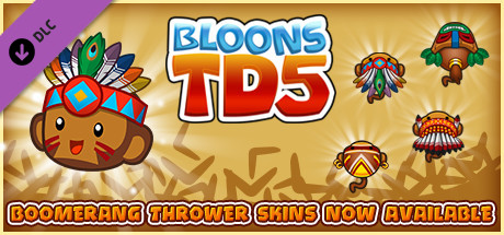 Bloons TD 5 - Tribal Boomerang Thrower Skin banner image