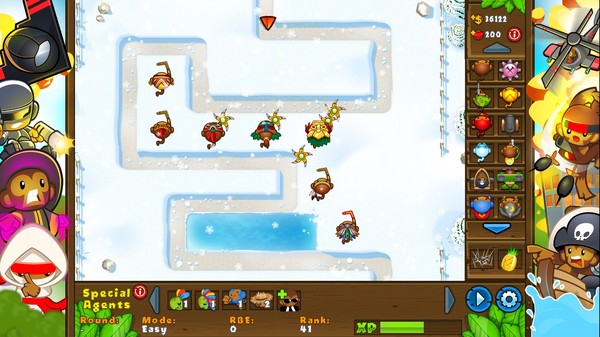 скриншот Bloons TD 5 - Tribal Boomerang Thrower Skin 1