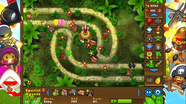 скриншот Bloons TD 5 - Tribal Boomerang Thrower Skin 4