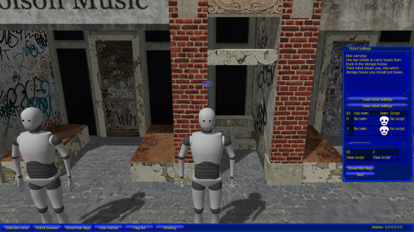 скриншот Virtual Robots - Robot programming simulator 0