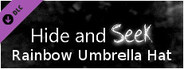 Hide and Seek - Rainbow Umbrella Hat