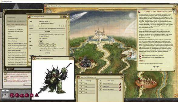 скриншот Fantasy Grounds - Pathfinder RPG - Kingmaker AP 6: Sound of a Thousand Screams 0