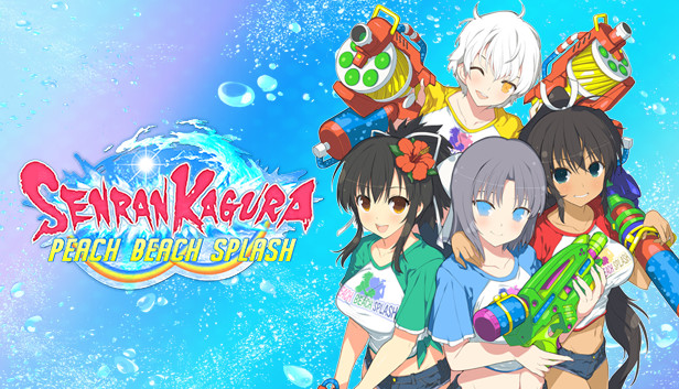 Senran Kagura Peach Beach Splash Official Illustrations Art