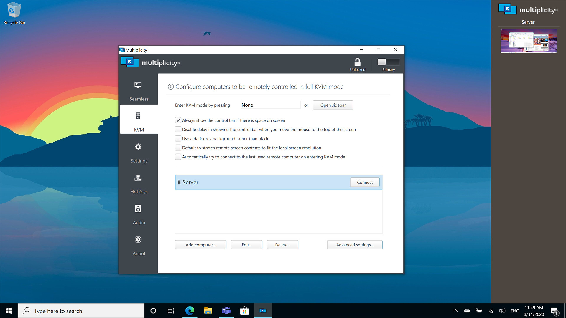 Multiplicity KVM Upgrade #4