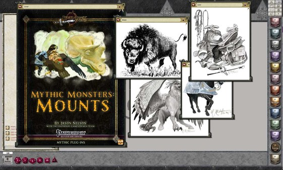 скриншот Fantasy Grounds - Mythic Monsters #4: Mounts (PFRPG) 3