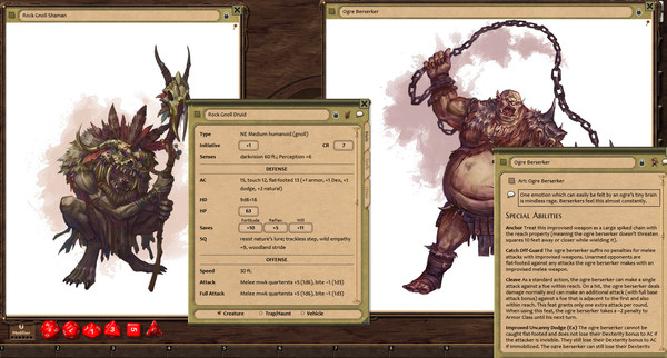 скриншот Fantasy Grounds - Ultimate Bestiary: Revenge of the Horde (PFRPG) 0