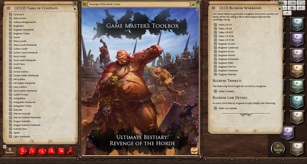 скриншот Fantasy Grounds - Ultimate Bestiary: Revenge of the Horde (PFRPG) 2