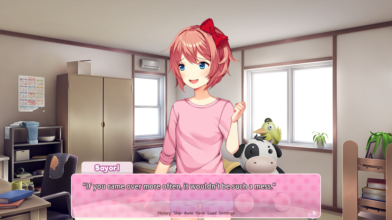 Doki Doki Literature Club - скачать русификатор для игры. Играть бесплатно  в Стим