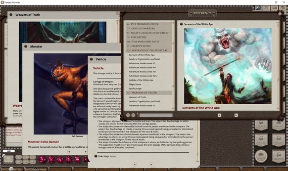 Fantasy Grounds - Demon Cults & Secret Societies (5E) for steam Fantasy Grounds - Demon Cults & Secret Societies (5E) for steam