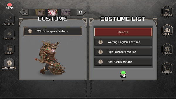 скриншот Azure Saga: Pathfinder - Wild Steampunk Costume Pack 1