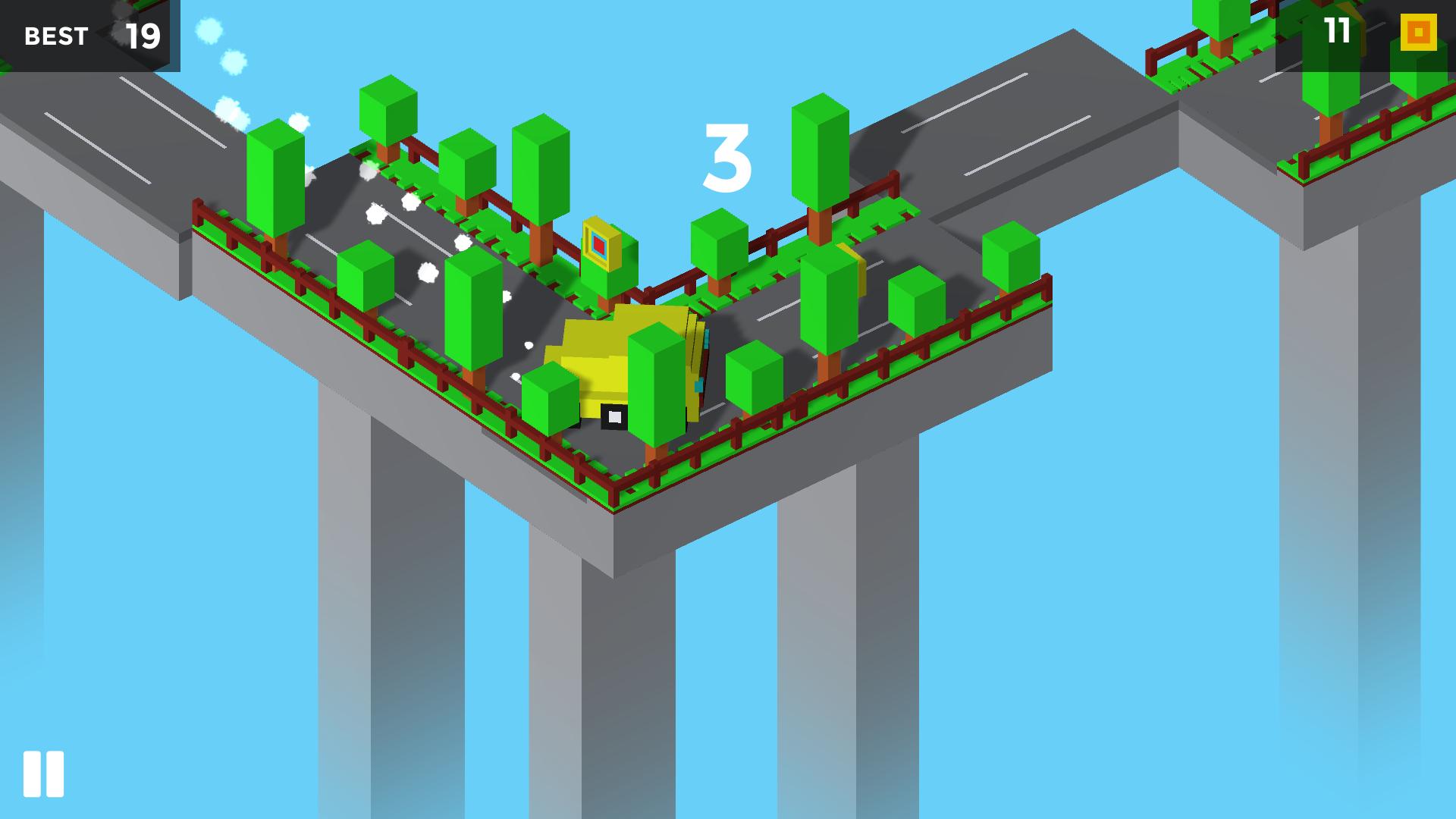 Pixel Traffic: Risky Bridge screenshot screenshot 6