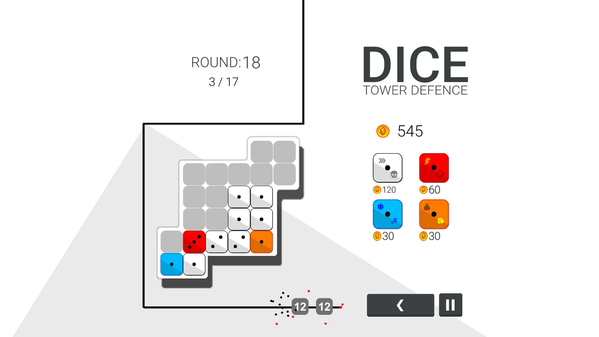 Dice Tower Defense screenshot screenshot 2