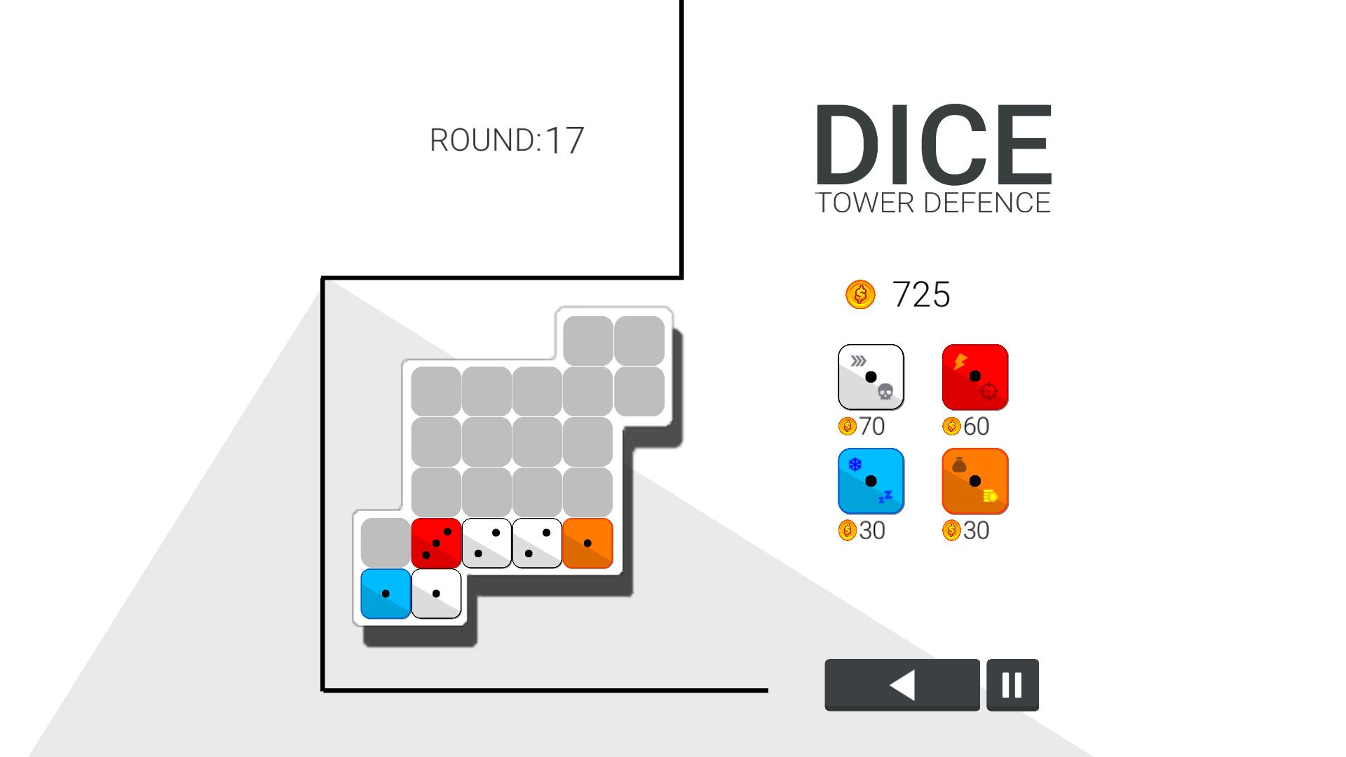 Dice Tower Defense screenshot screenshot 1
