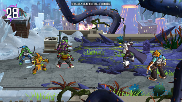 Teenage Mutant Ninja Turtles: Portal Power скриншот