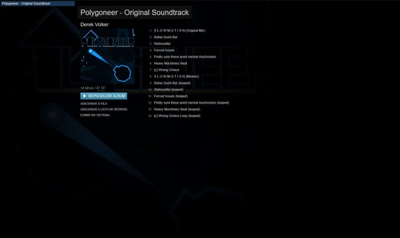 Polygoneer: Original Soundtrack for steam Polygoneer: Original Soundtrack for steam
