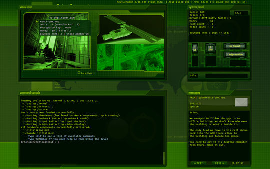 скриншот Hacker Evolution: Untold 4