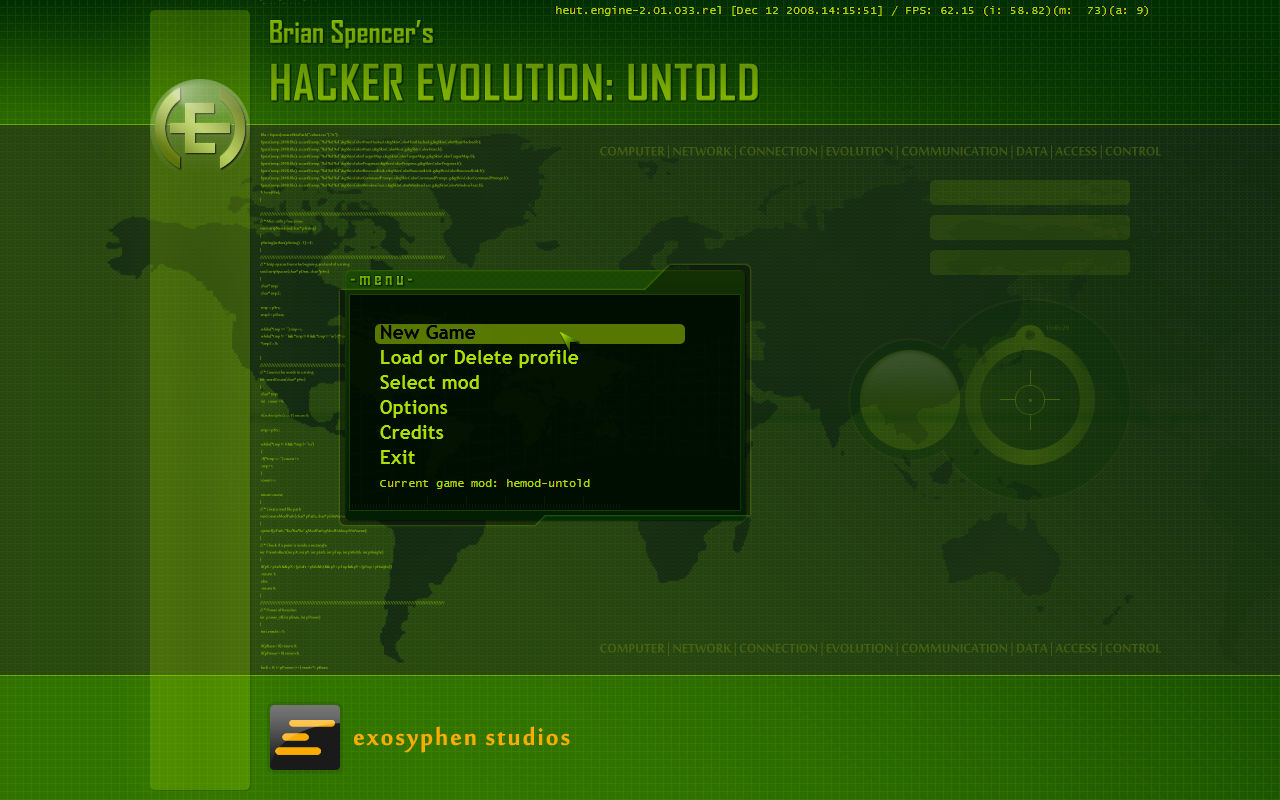 Hacker Evolution: Untold Featured Screenshot #1