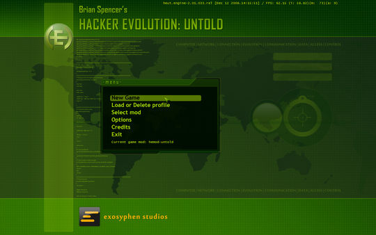 скриншот Hacker Evolution: Untold 0