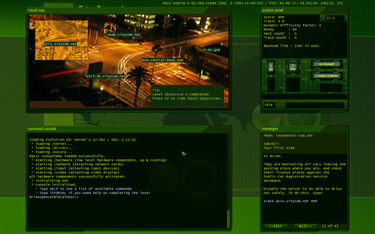 скриншот Hacker Evolution: Untold 3