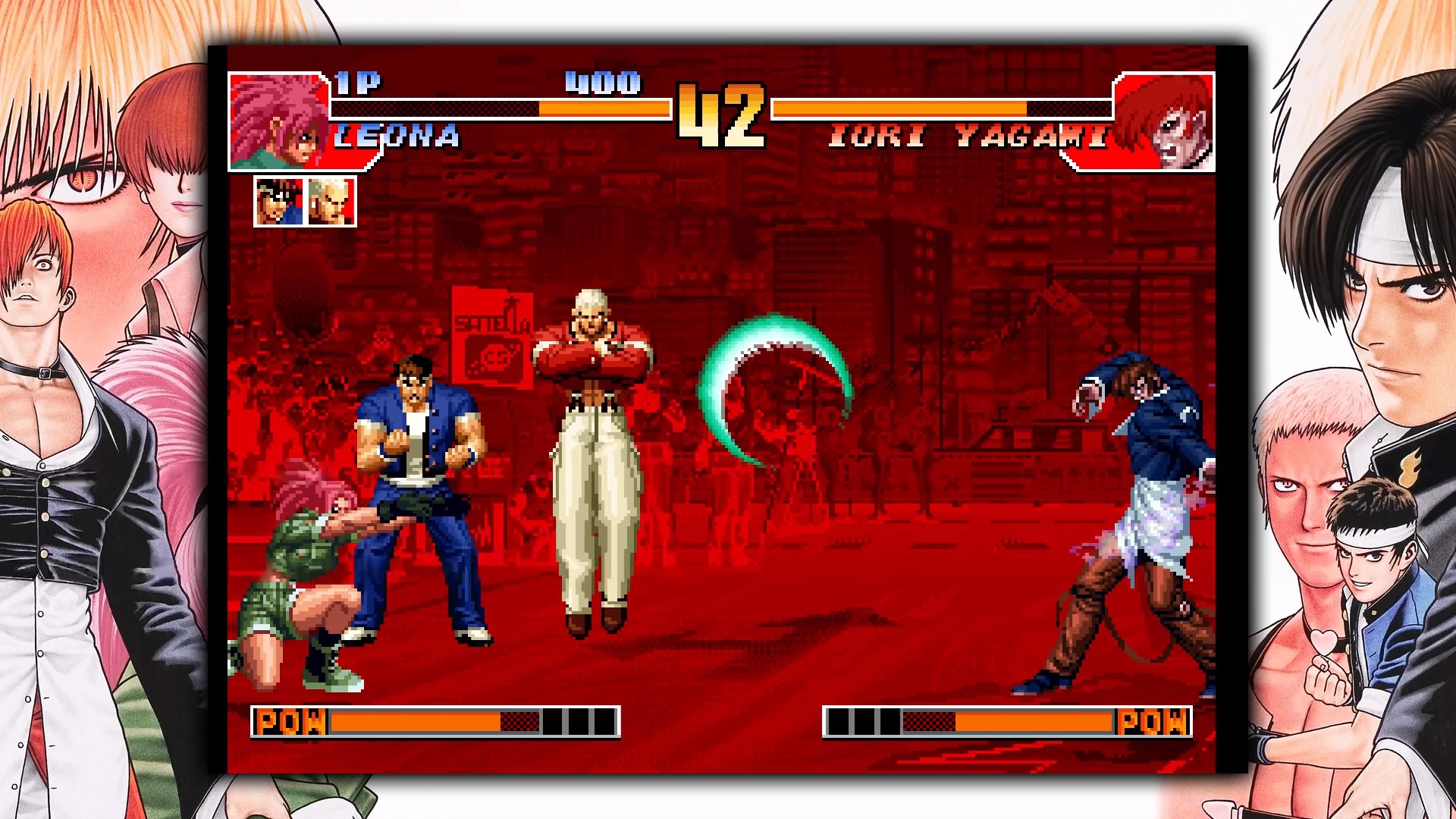 How to play king of fighters 97 with Strong keys and different modes (Part  1) #kingoffighters97 