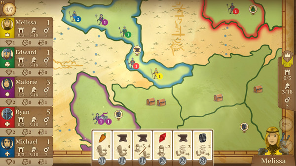 скриншот Eight-Minute Empire: Isthmus of Gom Map 0