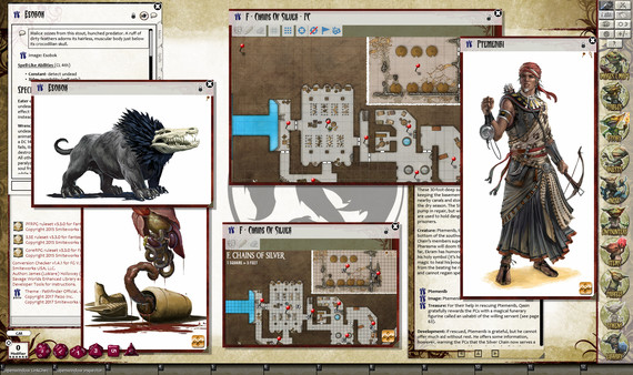 скриншот Fantasy Grounds - Pathfinder RPG - Mummy's Mask AP 2: Empty Graves (PFRPG) 0