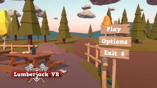 скриншот Lumberjack VR 4