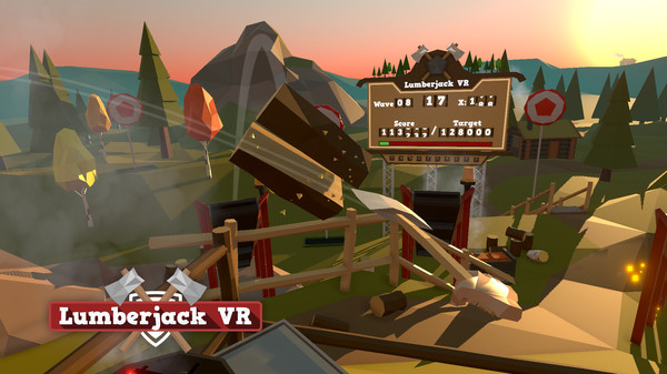 скриншот Lumberjack VR 1