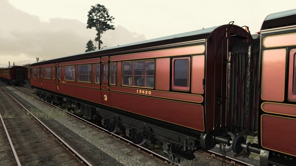 скриншот TS Marketplace: Caledonian Railway 65ft Grampian LMS Period 1 Coach Pack 5