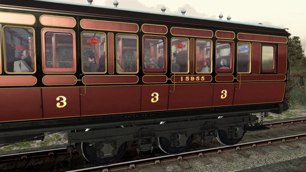 KHAiHOM.com - TS Marketplace: Caledonian Railway 65ft Grampian LMS Period 1 Coach Pack