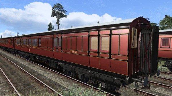 скриншот TS Marketplace: Caledonian Railway 65ft Grampian LMS Period 1 Coach Pack 2