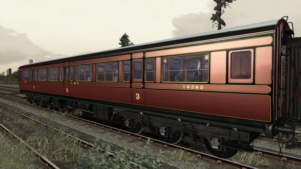 скриншот TS Marketplace: Caledonian Railway 65ft Grampian LMS Period 1 Coach Pack 3