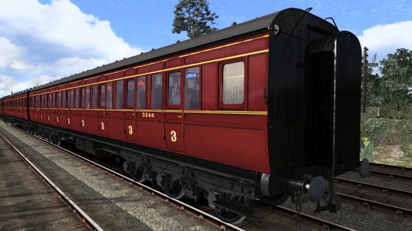 скриншот TS Marketplace: Caledonian Railway 65ft Grampian LMS Period 3 Coach Pack 0