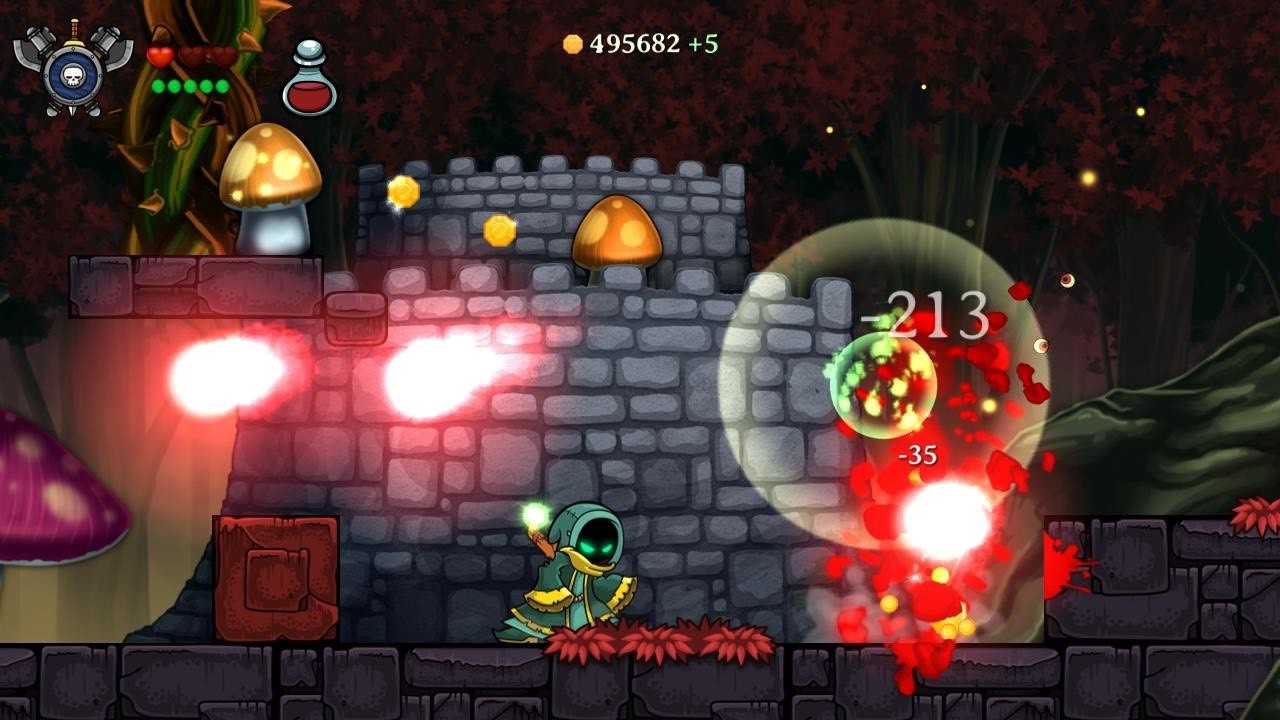 Magic Rampage - Platformer that combines RPG with fast-paced