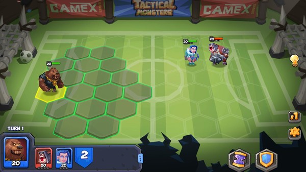 Tactical Monsters Rumble Arena скриншот