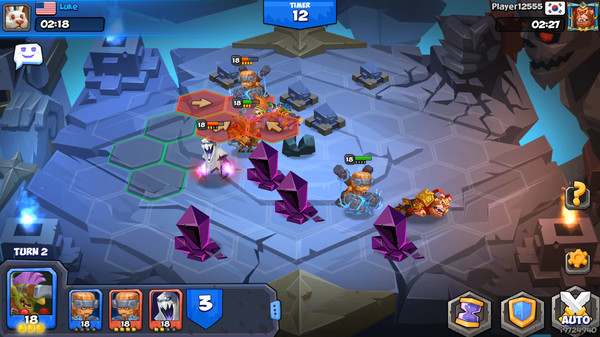 Screenshot of Tactical Monsters Rumble Arena
