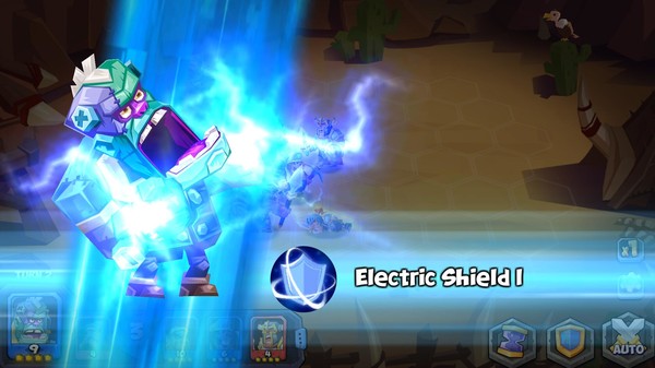 Screenshot of Tactical Monsters Rumble Arena