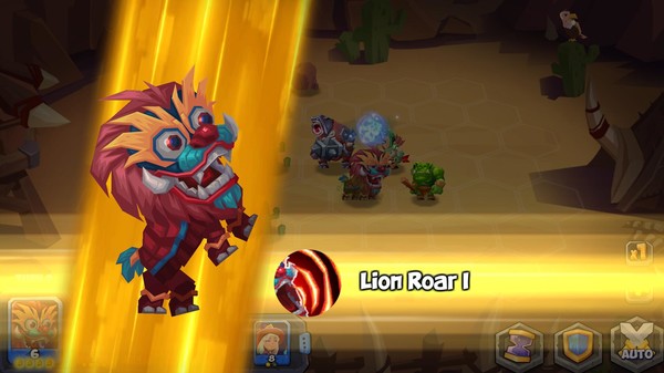 Screenshot of Tactical Monsters Rumble Arena