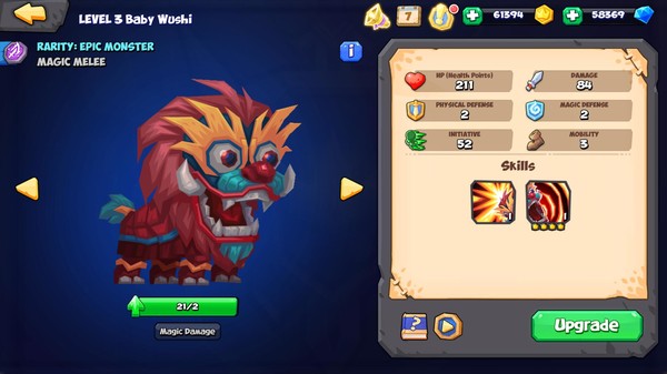 Screenshot of Tactical Monsters Rumble Arena