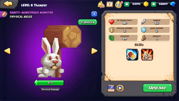 Screenshot of Tactical Monsters Rumble Arena