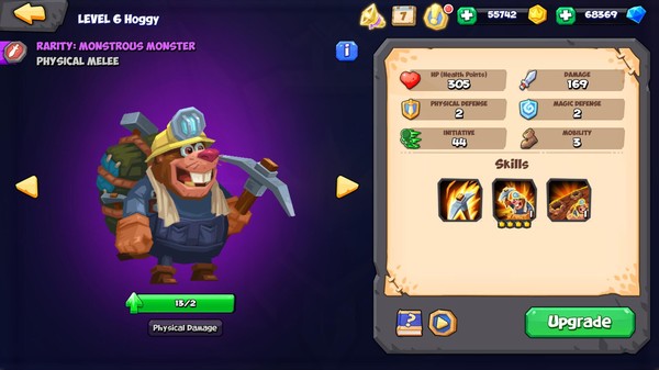 Screenshot of Tactical Monsters Rumble Arena