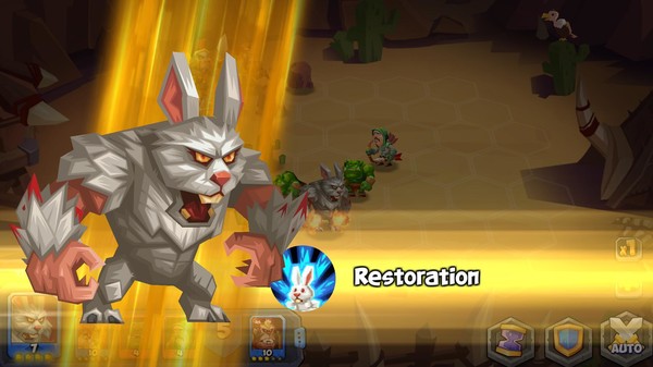 Screenshot of Tactical Monsters Rumble Arena