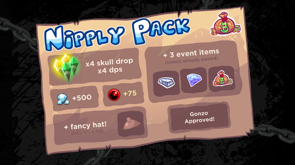Zombidle - Nipple pack