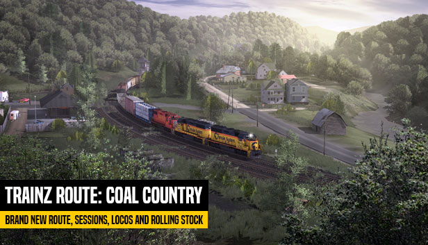 Save 75% on Trainz Route: Coal Country on Steam