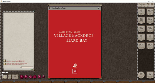 скриншот Fantasy Grounds - Village Backdrop: Hard Bay (5E) 2