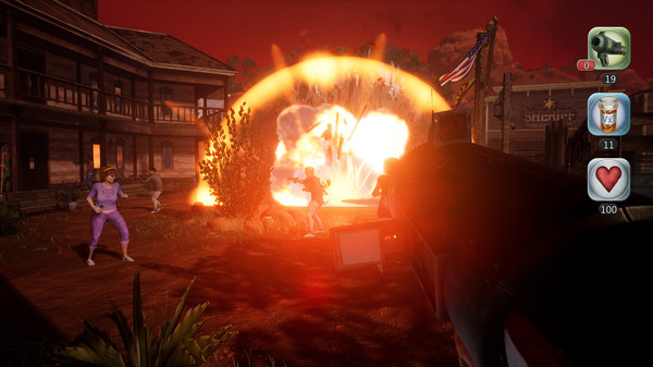 Screenshot of POSTAL 4: No Regerts
