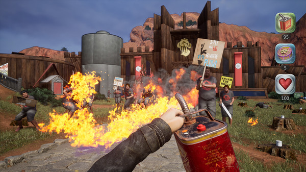 Screenshot of POSTAL 4: No Regerts