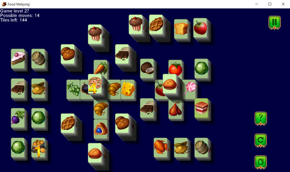скриншот Food Mahjong 2