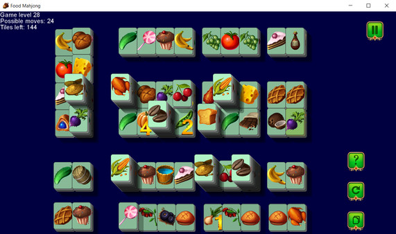 скриншот Food Mahjong 3
